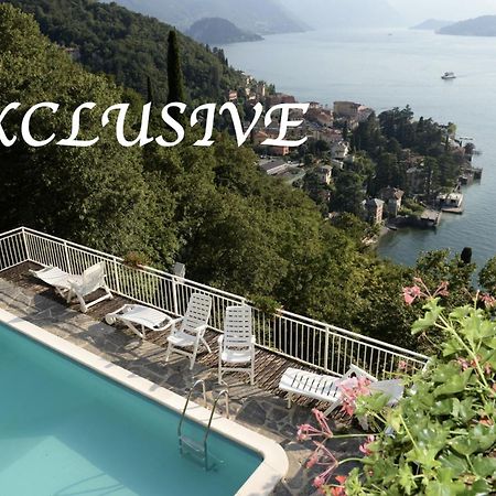 Miralago Stunning View Over Varenna Perledo Bagian luar foto